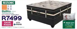 Sleepmasters Restonic Ballito 152cm Queen Bed Set offer