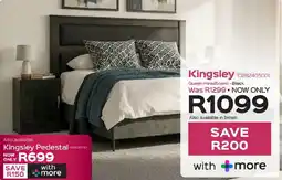 Sleepmasters Steel&Rose Kingsley Queen Headboard offer