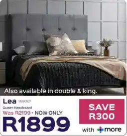 Sleepmasters Steel&Rose Lea Queen Headboard offer