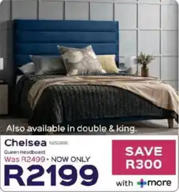Sleepmasters Steel&Rose Chelsea Queen Headboard offer
