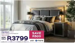 Sleepmasters Steel&Rose Kenton Queen Headboard & Pedestals offer