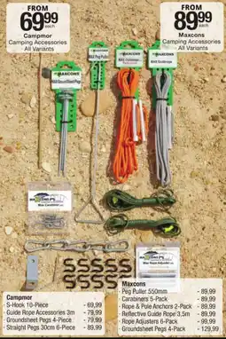 Checkers Maxcons Camping Accessories offer