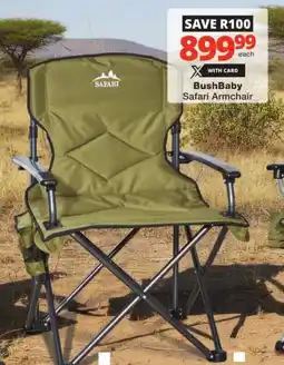 Checkers BushBaby Safari Armchair offer