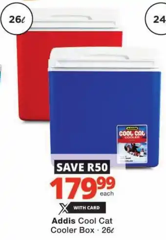 Checkers Addis Cool Cat Cooler Box offer