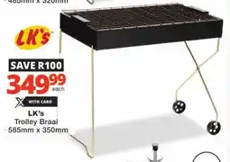 Checkers LK's Trolley Braai offer