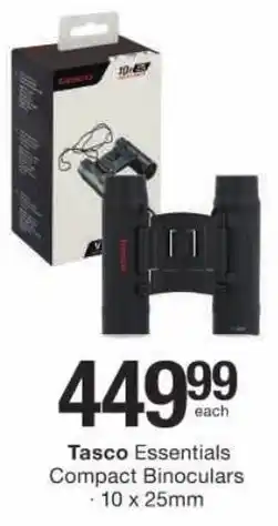 Checkers Tasco Essentials Compact Binoculars offer