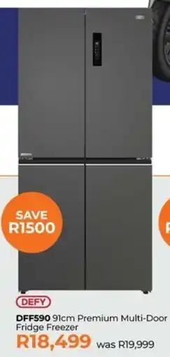 Kloppers Defy Premium Multi-Door Fridge Freezer offer