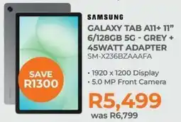 Kloppers Samsung Galaxy Tab A11+ 45Watt Adapter offer
