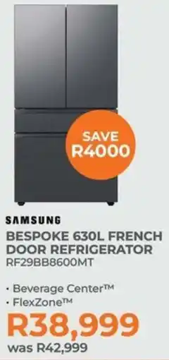 Kloppers Samsung bespoke french door refrigerator offer