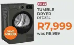 Kloppers Defy tumble dryer offer