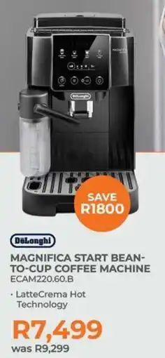 Kloppers DeLonghi magnifica start bean-to-cup coffee machine offer