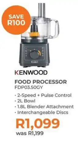 Kloppers Kenwood food processor offer