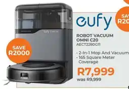 Kloppers Eufy robot vacuum omni c20 offer
