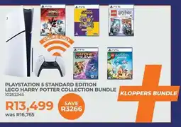 Kloppers Playstation 5 standard edition lego harry potter collection bundle offer