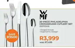 Kloppers Wmf philadelphia cromargan cutlery set offer