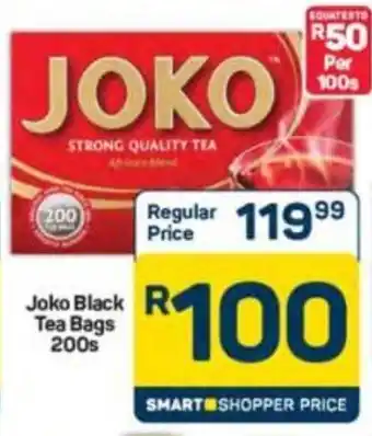 Pick n Pay Hypermarket Joko Black Tea Bags offer