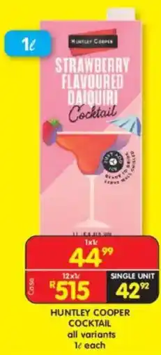 Shoprite Liquor Huntley cooper cocktail offer