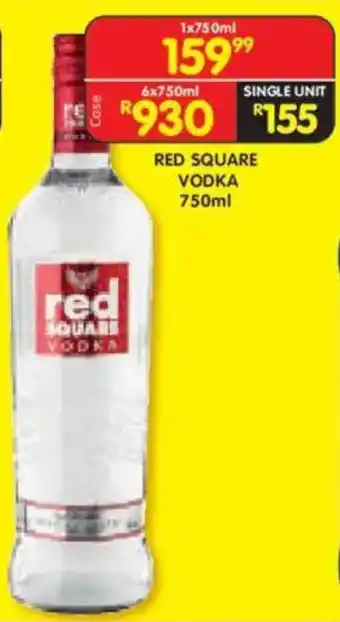 Shoprite Liquor Red square vodka offer