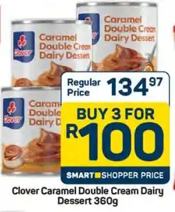 Pick n Pay Hypermarket Clover Caramel Double Cream Dairy Dessert 360g offer