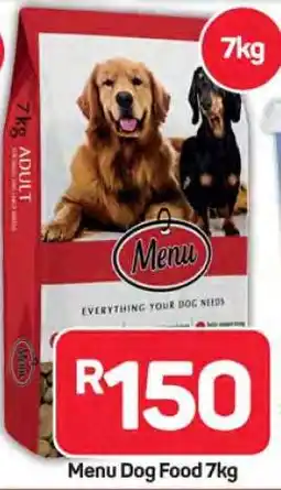 Pick n Pay Hypermarket Menu Dog Food 7kg offer