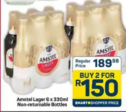 Pick n Pay Hypermarket Amstel Lager 6 x 330ml offer