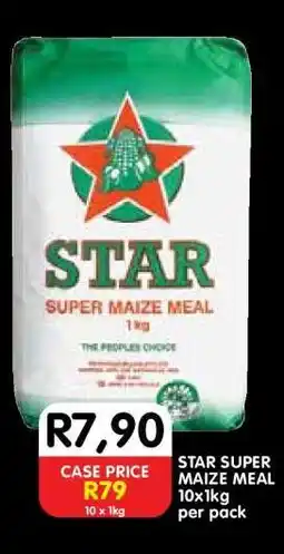 Shoprite STAR SUPER MAIZE MEAL 1kg offer