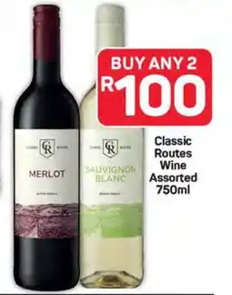 Pick n Pay Hypermarket Classic Routes Wine Assorted 750ml offer