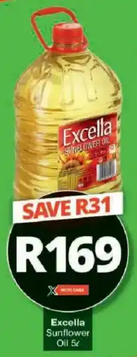 Checkers Hyper Excella Sunflower Oil offer