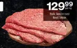 Checkers Hyper Bulk Tenderised Beef Steak offer