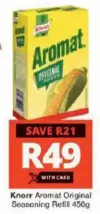 Checkers Hyper Knorr Aromat Original Seasoning Refill offer