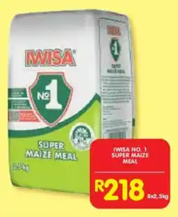 Shoprite Iwisa no.1 super maize meal offer