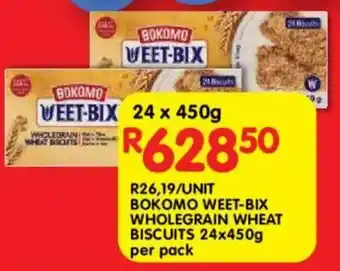 Shoprite Bokomo weet-bix wholegrain wheat biscuits offer