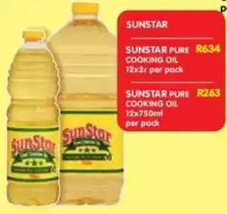 Shoprite Sunstar pure cooking oil offer