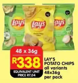 Shoprite Lay's potato chips offer