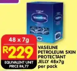 Shoprite Vaseline petroleum skin protectant jelly offer