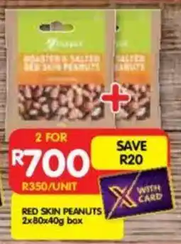 Shoprite Red skin peanuts offer