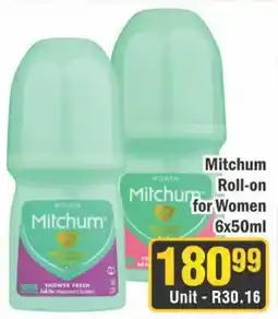 J&E Cash and Carry Mitchum Roll-on for Women offer