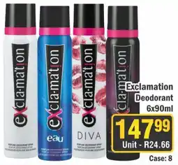 J&E Cash and Carry Exclamation Deodorant offer