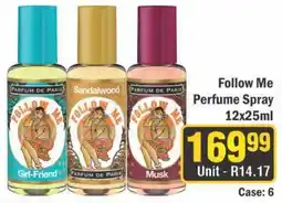 J&E Cash and Carry Follow Me Perfume Spray offer