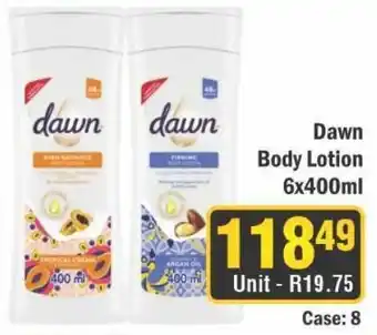 J&E Cash and Carry Dawn Body Lotion offer