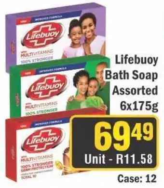 J&E Cash and Carry Lifebuoy Bath Soap Assorted offer