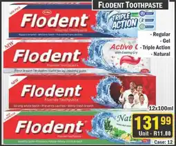 J&E Cash and Carry Flodent Toothpaste offer