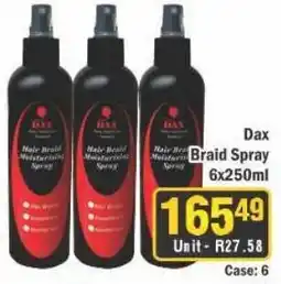 J&E Cash and Carry Dax Braid Spray offer