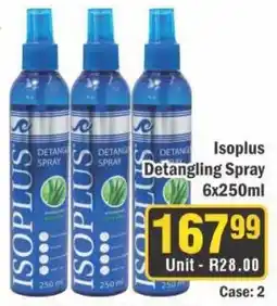 J&E Cash and Carry Isoplus Detangling Spray offer