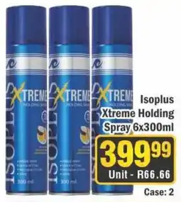 J&E Cash and Carry Isoplus Xtreme Holding Spray offer