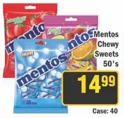 J&E Cash and Carry Mentos Chewy Sweets offer