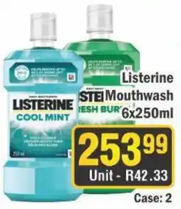 J&E Cash and Carry Listerine Mouthwash offer