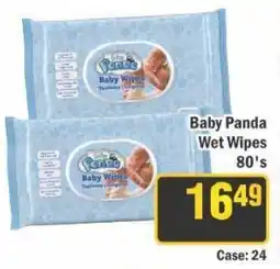 J&E Cash and Carry Baby Panda Wet Wipes offer