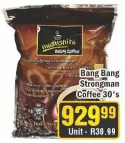 J&E Cash and Carry Bang Bang Strongman Coffee offer