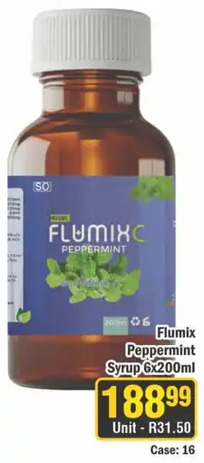 J&E Cash and Carry Flumix Peppermint Syrup offer